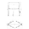 Buy cheap 2 Post Car Lifting Machine With Clear Floor from wholesalers