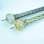 Buy cheap Needle Type Double Seat Rail 300cm Pipe Curtain Rods from wholesalers