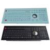 Buy cheap Custom Dustproof industrial membrane keyboard wih 38 laser trackball from wholesalers
