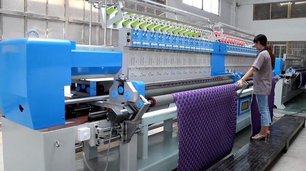 Buy cheap High Speed Multihead Industrial Embroidery Machines 76.2mm Quilting and Embroidery Machine from wholesalers