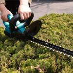 18IN-20IN Steel Blade Electric Hedge Trimmer 21V Cordless Battery Powered Hedge