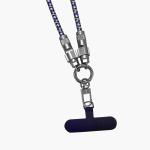 Versatile Multicolored Braided Lanyard: Ideal For Phone