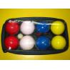 Buy cheap Outdoor sports petanca sets, team sports petanque boules set 8 pcs in nylon bag from wholesalers