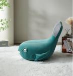 Alone Luxury Living Room Furniture Whale Sofa blue color 95X104X77 CM