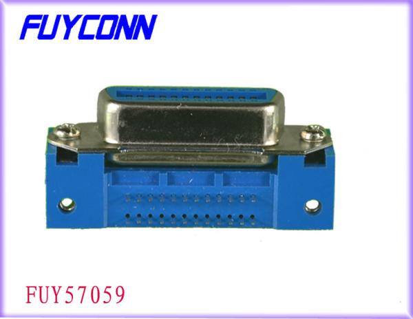 Buy cheap IEEE 1284 36 Pin Connector, Champ DDK Centronic PCB Right Angle Female Connector for Printer from wholesalers