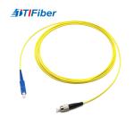 Singlemode Simplex SC/UPC-FC/UPC SX PVC LSZH Fiber Optic Patchcord