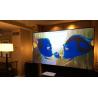 Buy cheap 16/9 Curved Projection Screen 150" / fixed frame projector screen For Entertainment venues from wholesalers