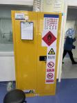 PP Chemical Reagent Storage Cabinet Corrosion Resistance Anti Leakage Double