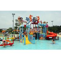 Buy cheap Commercial Water Park Equipment Kids Water Playground For 50 Riders , Anti UV product