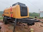 ISO90001 16MPa Used Concrete Trailer Pump , Stationary Concrete Pump Diesel