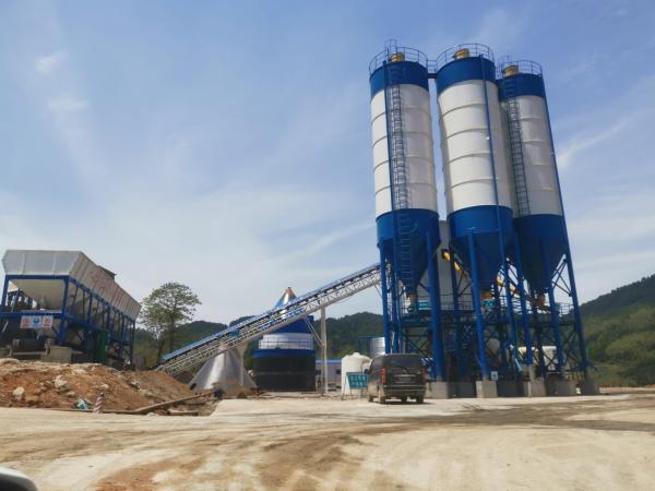 Concrete Machinery Concrete Batching Plant Hzs60 60m3/H Concrete Mixing Plant