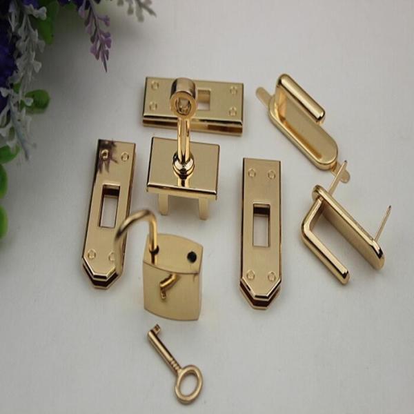 Buy cheap New arrival seven-peices suit various color bag make accessories metal locks for handbag from wholesalers