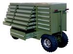 19 Drawers Stainless Steel Top Tool Trolley Cabinet for Iron Car Repair Garage