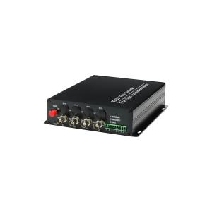 HDTV 4channel 3G-SDI video data converter , single mode fiber types fiber optic
