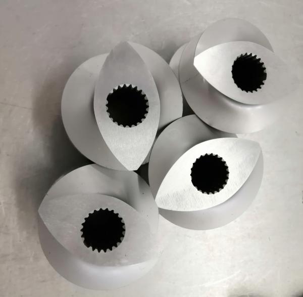 Buy cheap HRC 58-62 Triangle Flighted Extruder Screw Elements For Puffed Food from wholesalers