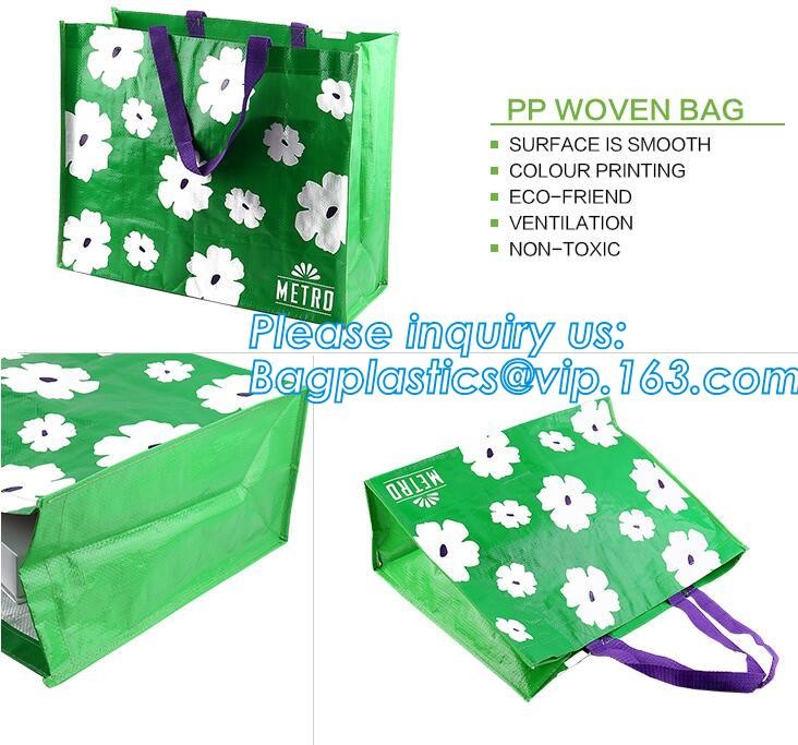 Factory custom recyclable folding laminated pp non woven bag shopping with heat transfer printing non woven fabric carry