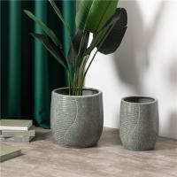 Buy cheap Western Modern Style Luxury Round Indoor Outdoor Garden Pots Minimalism Ceramic product