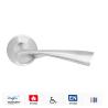 Buy cheap SS304 front door handle modern for residential/commercial exterior doors from wholesalers
