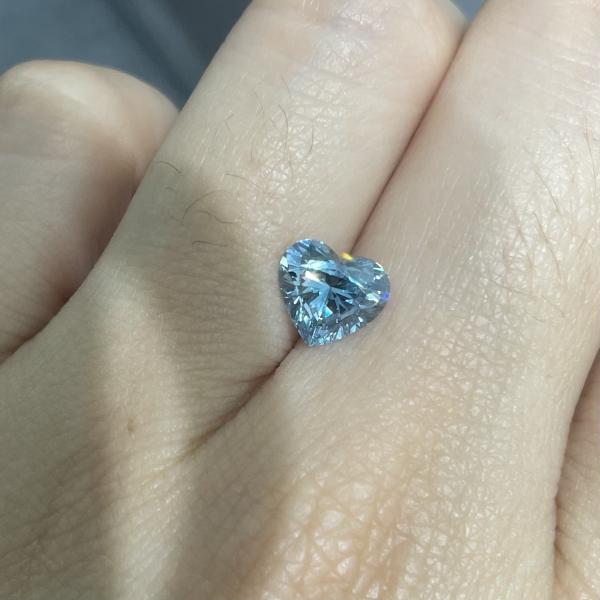 Buy cheap Synthetic Heart Shape Lab Grown Pink Diamonds 1.27ct IGI Certificated VS1 from wholesalers