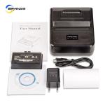 Rugged 3 Portable Printer 80mm Bluetooth Thermal Printer for Portable Printing