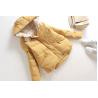 Buy cheap Orange Warm Long Womens Winter Jackets And Coats Hooded Customized Trims from wholesalers