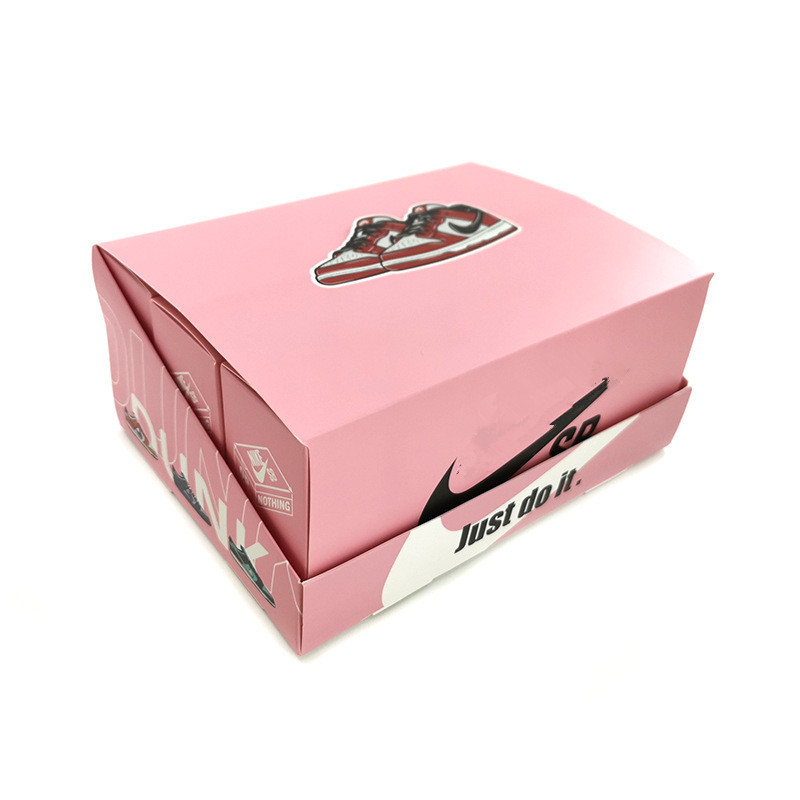 Hot Selling Surprise Blind Box Fancy Packaging Keychain AJ Shoe Mold and Transparent Acrylic Boxes series theme 12 pairs