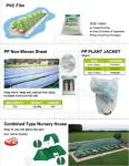 Grape house net,garden ground mat,pvc film,non-woven sheet,plant jacket,nurseru