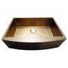Buy cheap Golden Color Double Bowl Kitchen Sinks Stainless Steel Above Counter from wholesalers