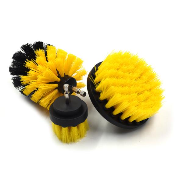 Buy cheap Grout Cordless PP Bristle Drill Brush , Power Drill Scrubber Plastic / Steel Base Brush from wholesalers