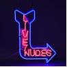Buy cheap Neon Signs Live Nudes Beer Bar Bedroom Neon Light Handmade Glass Neon Lights Sign for Bedroom Home Office Hotel Pub Cafe from wholesalers