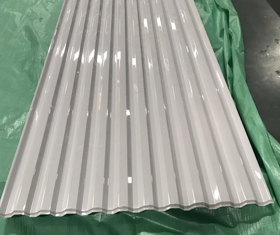 1.22m Width Corrugated Polycarbonate Sheet UV Resistant Roof Panels For Greenhouse
