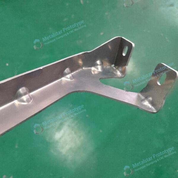 Buy cheap 2.5mm aluminum 5052 sheet metal stamping parts used for vehicles from wholesalers