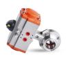Buy cheap Sanitary Silver Stainless Steel 304 316 Pneumatic Welded/Clamp Butterfly Valve 3A from wholesalers