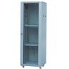 Buy cheap Glass Door Server Rack Cabinet 100mm Depth Cold Rolled Steel With Powder Coat Finishing YH2002 from wholesalers