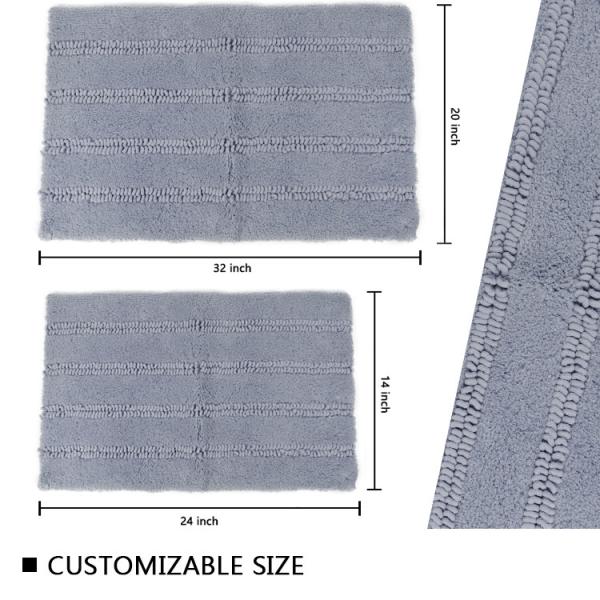 Buy cheap Loop Pile Microfiber Chenille Bath Mat from wholesalers