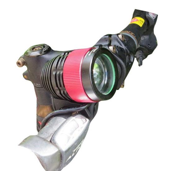 Buy cheap Outdoor Sports 8.4V High Power LED Bike Light Clear With Battery Pack from wholesalers