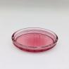 Buy cheap Modern Style Glass Bath Accessories Set For Bathroom Red Color round shape from wholesalers