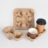 Buy cheap Paper Cup Holder 2/4/1 Coffee Paper Cup Holder Take Away Carrier Coffee Paper Cup Holder from wholesalers