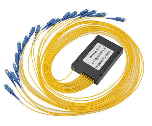 Buy cheap 1X16 ABS Box Fiber Optic Coupler Splitter 2.0mm Cable And SC PC Connector from wholesalers