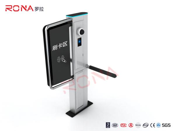 Buy cheap Waist Height Drop Arm Turnstile AC240V Stainless Steel For Supermarket Entrance from wholesalers