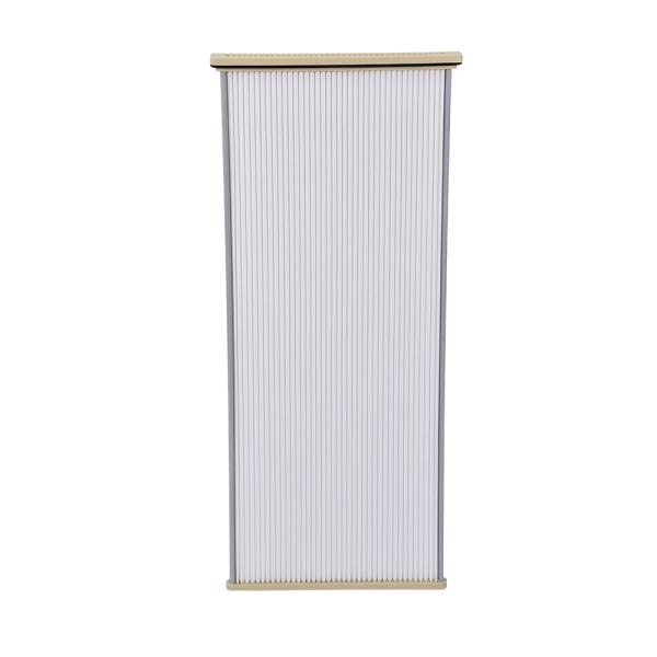Buy cheap Spunbond Polyester Dust Collector Filter Media Pleated Panel Air Filters from wholesalers