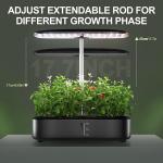 12 Pods Hydroponic Planter Grower Harvest Vegetable Lettuce Flower 24W with