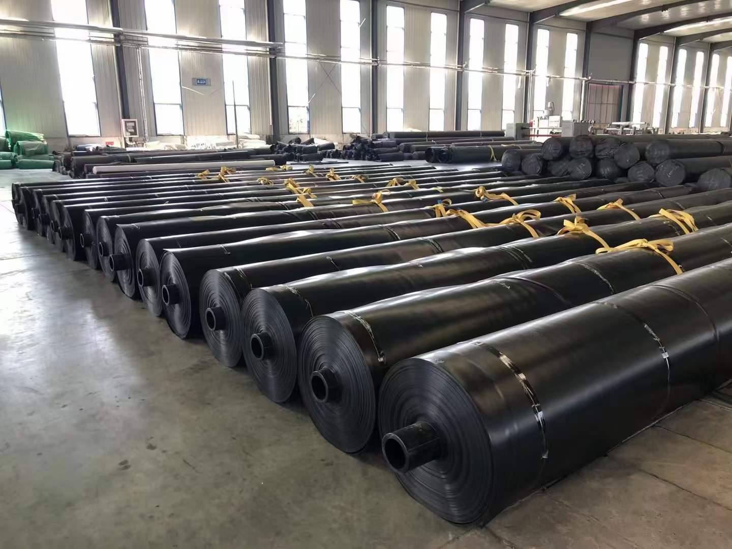 50mm-250mm Height HDPE Waterproof Geomembrane for Dam Landfill Lake Pond Geomembrane Liner