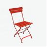 Buy cheap Outdoor Yellow Folding Beach Lounge Chair Metal Powder Coated Tube Frame Fold Up Beach Lounger from wholesalers