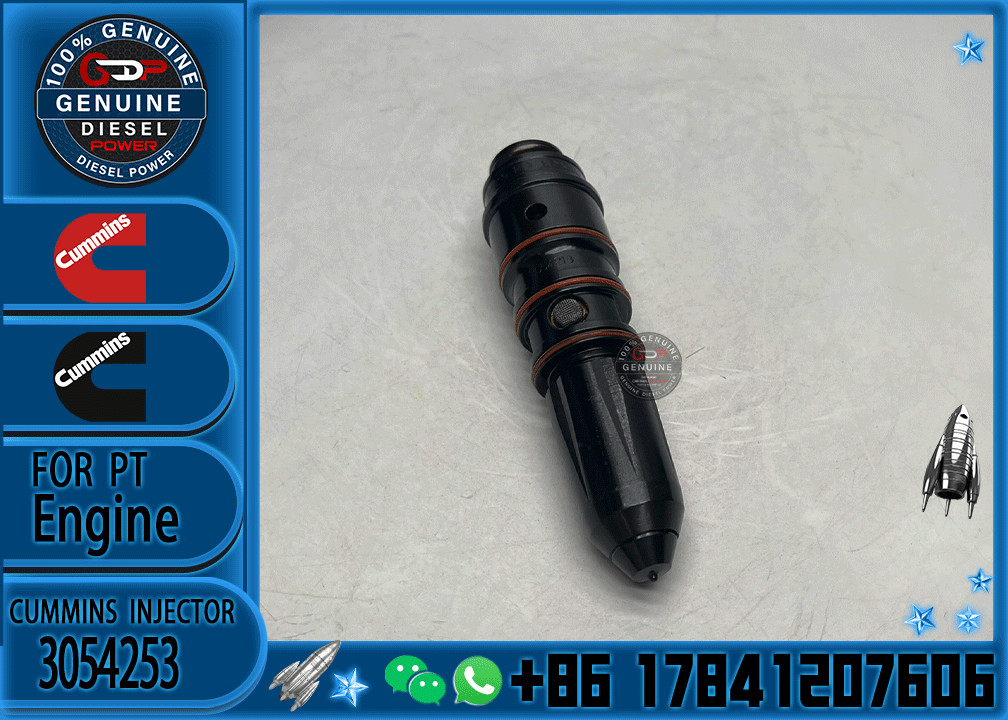 Common rail injector fuel injecto 3054218 3054253 3032392 4914325 for PT Excavator NTA855