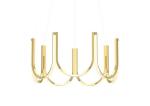 Aluminum Ring Modern Chandelier Golden Hot Sale Led Hang Lamp Pendant Lamp