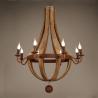 Buy cheap Vintage Wood Chandelier Farmhouse America Pendant Chandeliers Lighting(WH-CI-109) from wholesalers