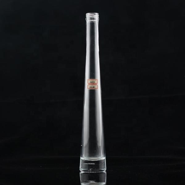 Buy cheap 200ml 300ml 375ml Slender Shape Thin Glass Bottle for Vodka Manufacture Business from wholesalers