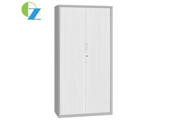 Buy cheap 12mm Slim Metal Storage Cabinet With Two Tambour Door H1850*W900*D400mm from wholesalers