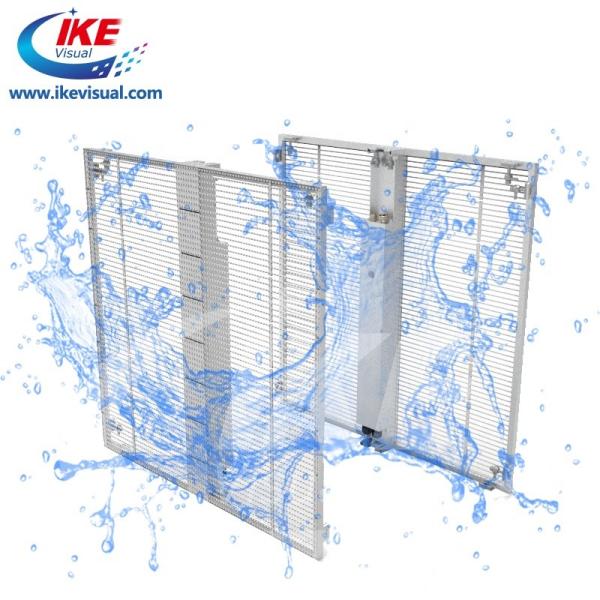 Buy cheap IP65 Transparent LED Window Display Outdoor P3 Full Color 4500 Nits from wholesalers